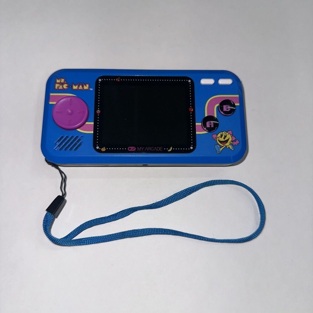 My Arcade Ms. Pac-Man Sky Kid Mappy Pocket Player Handheld Console TESTED!